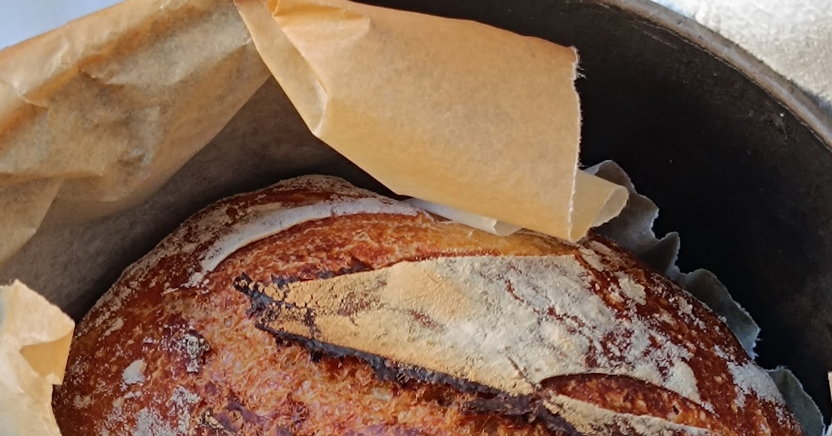 Pain au levain en cocotte