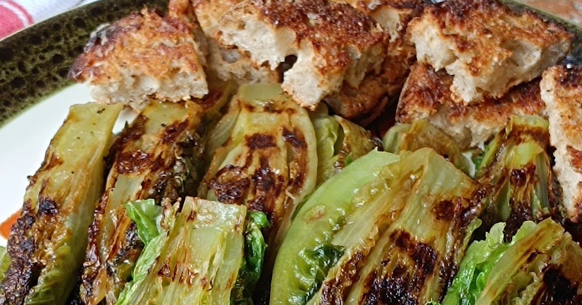 Romaine grillée 