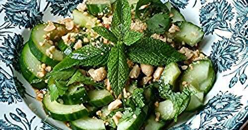 Concombre à la thaï 