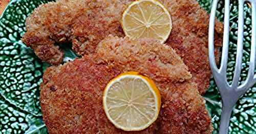 Côtes de porc panées 