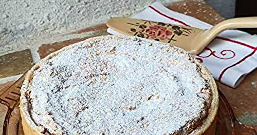 Tarte aux reines-claudes &aux amandes