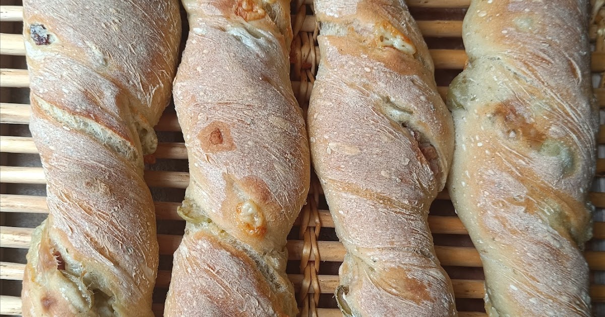 Torsades aux olives & aux lardons 