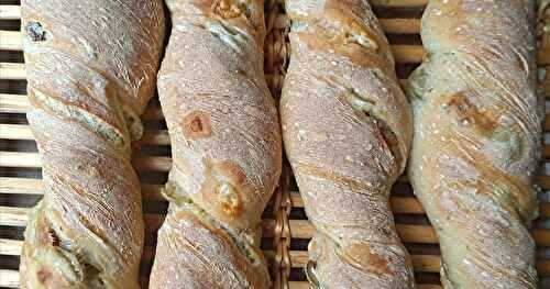 Torsades aux olives & aux lardons 
