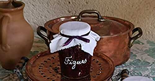 Confiture de figues violettes