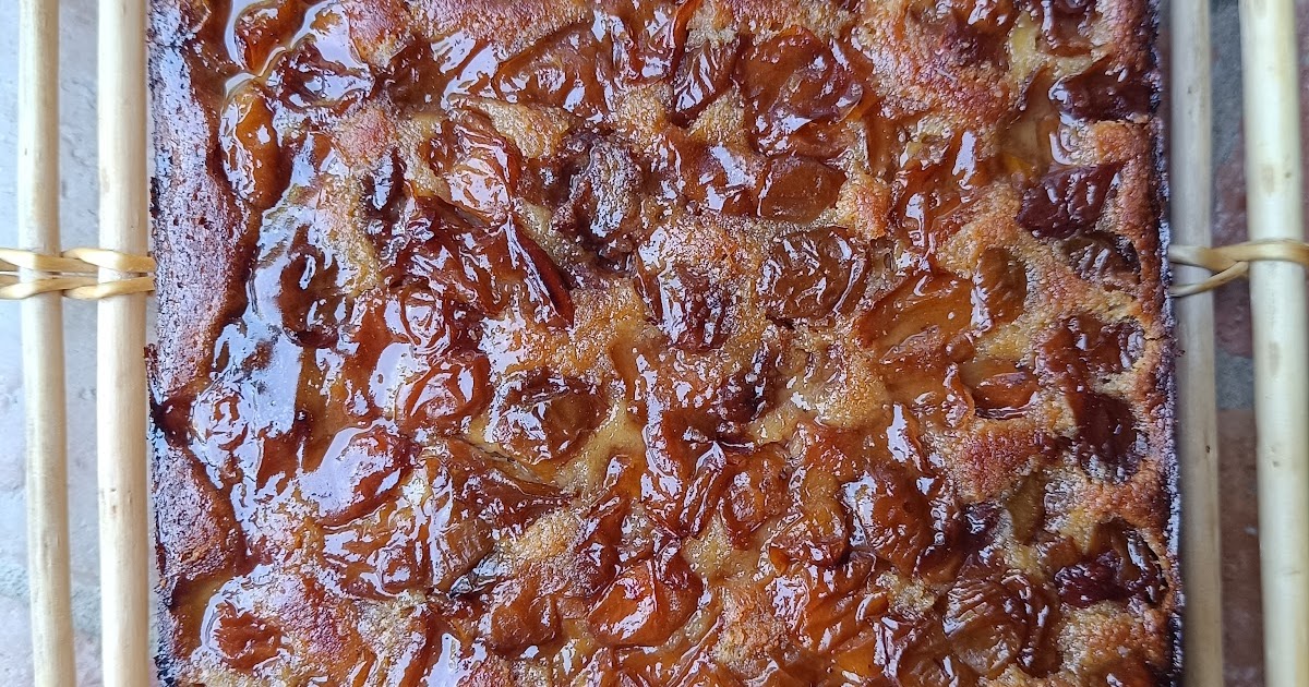 Tarte aux mirabelles à la crème d'amande 
