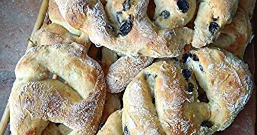 Fougasse aux olives 