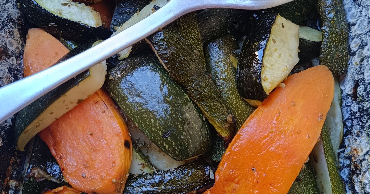 Gratin de courgettes et patates douces 