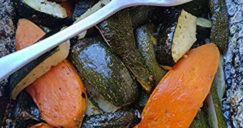Gratin de courgettes et patates douces 