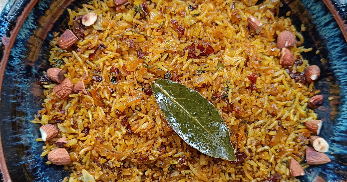 Riz byriani tout simple