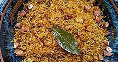 Riz byriani tout simple