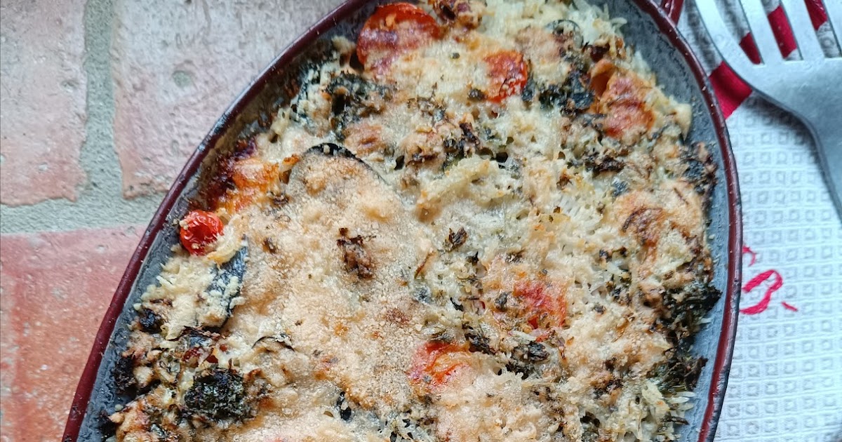 Gratin de Bari (riz, pommes de terre et moules)