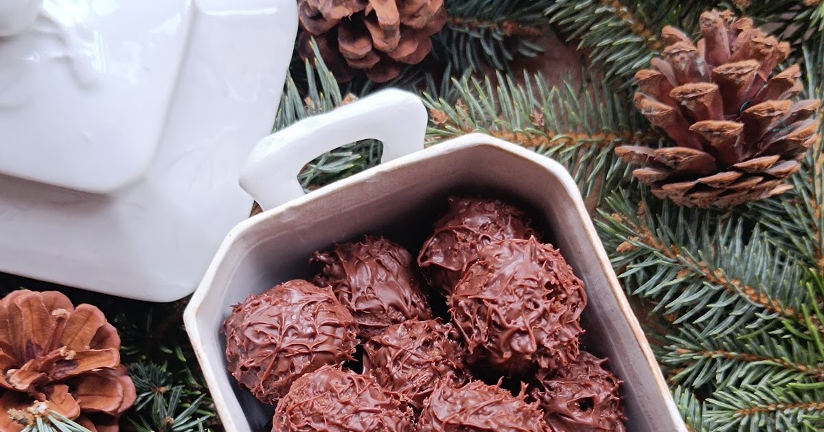 Chardons au chocolat au lait et à la noix de coco 