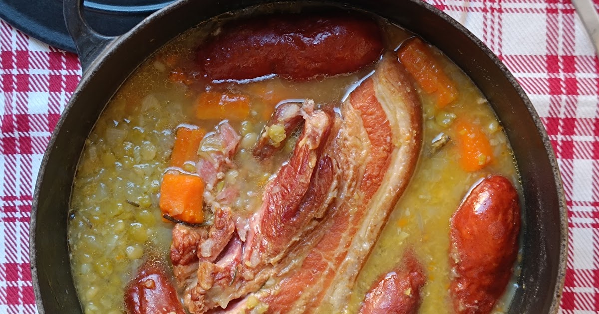 Petit fumé aux pois cassés 