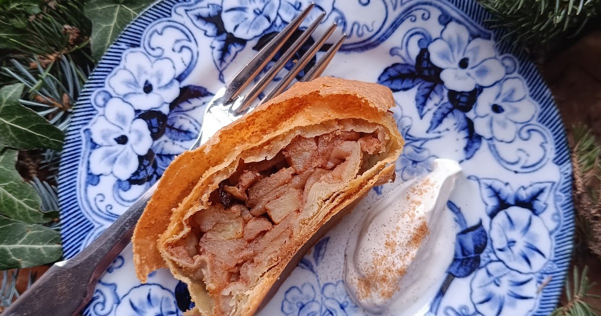 Strudel aux pommes & aux noix