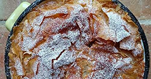 Croustade aux pommes à la pâte filo