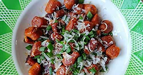 Gnocchi de carottes à la corde