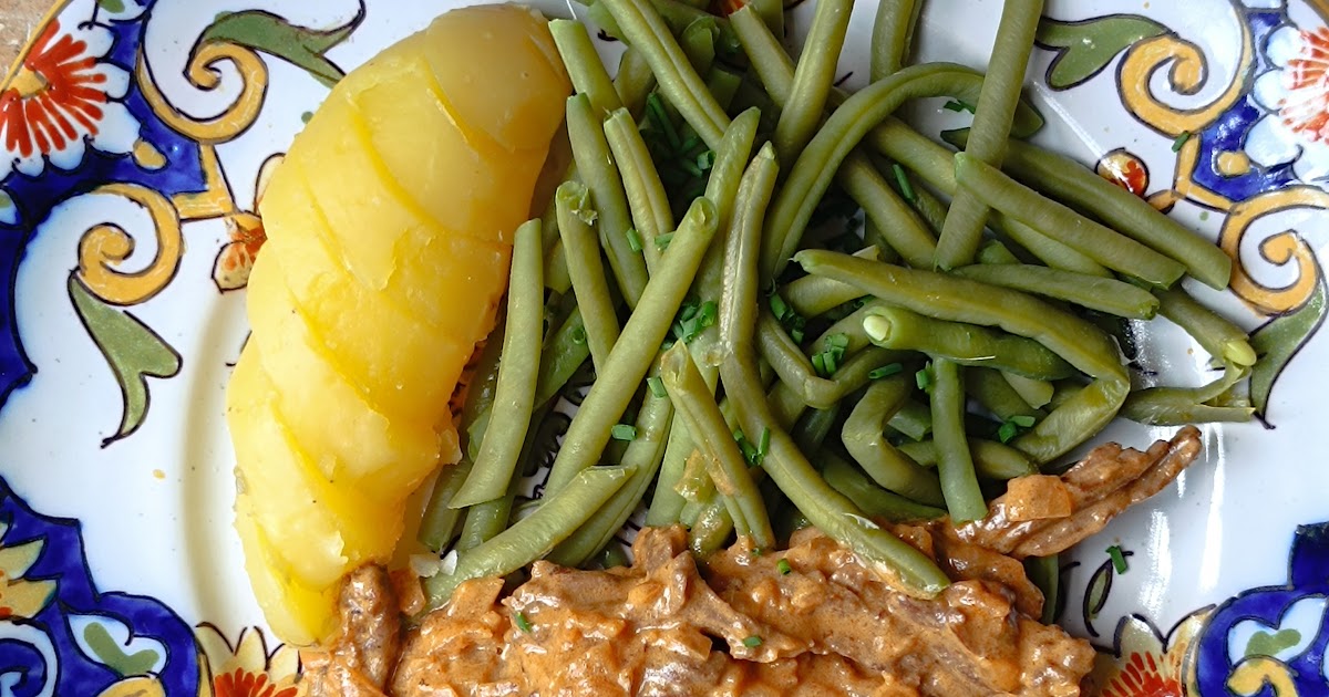 Boeuf Stroganov minute