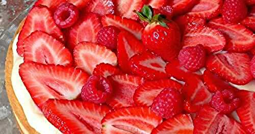 Tarte aux fraises 