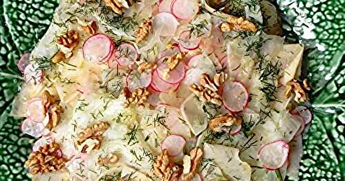 Salade de fenouil aux radis 