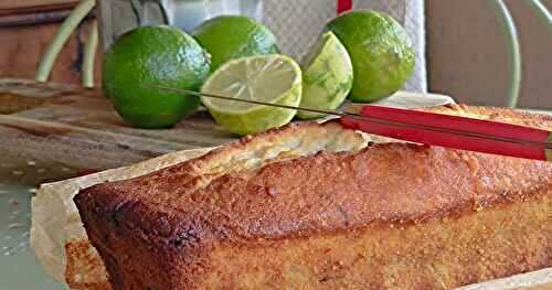 Cake au citron vert 