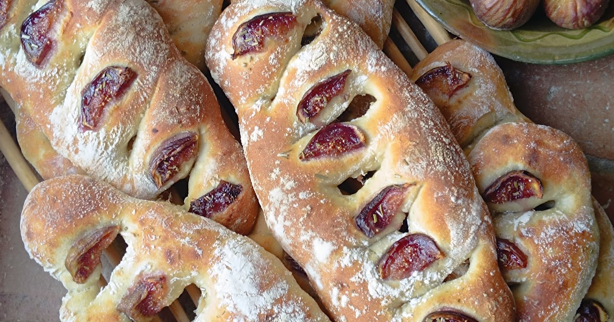 Fougasse aux figues et au romarin 