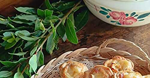 Mini quiches au fromage de Maredsous