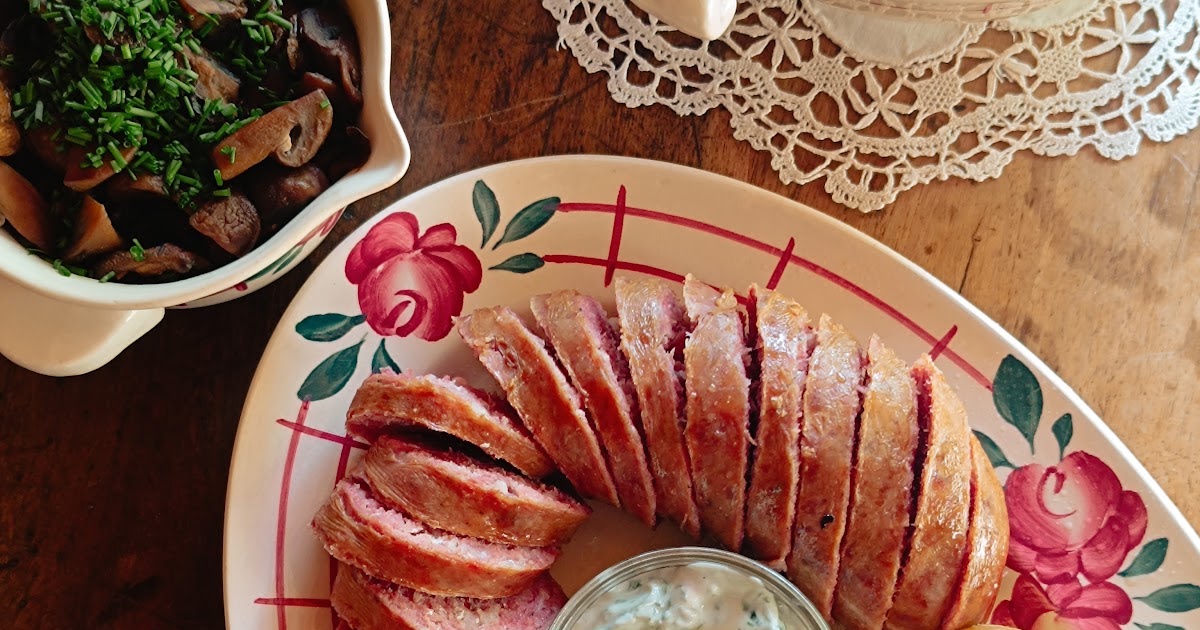 Morteau et fromage blanc à l'Alsacienne