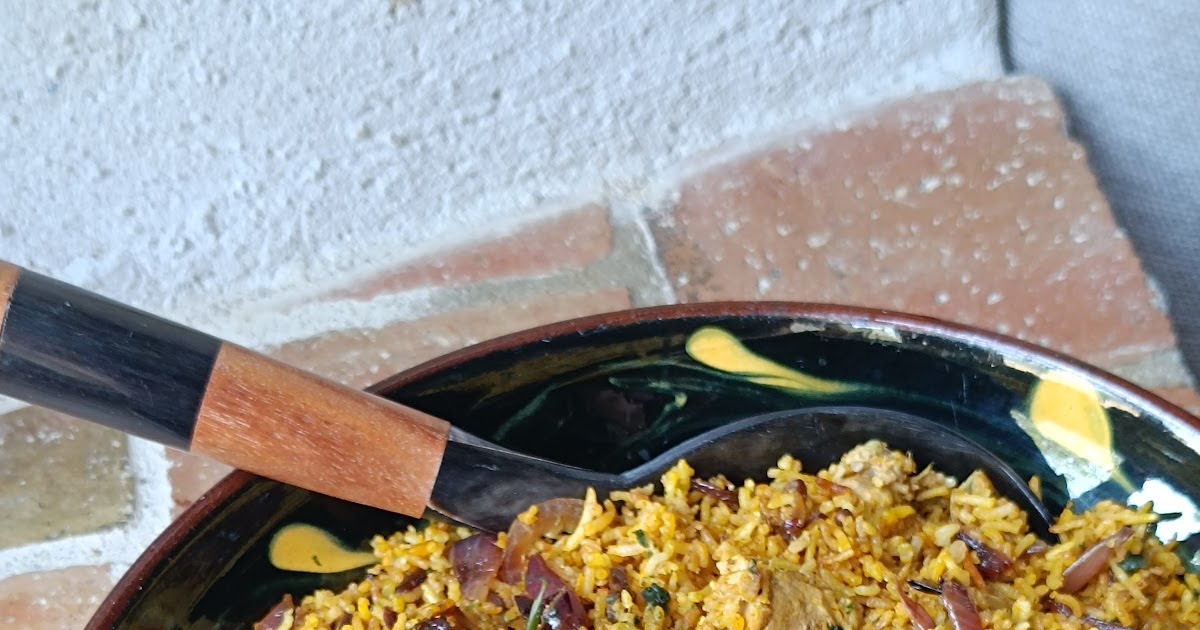 Riz byriani au poulet