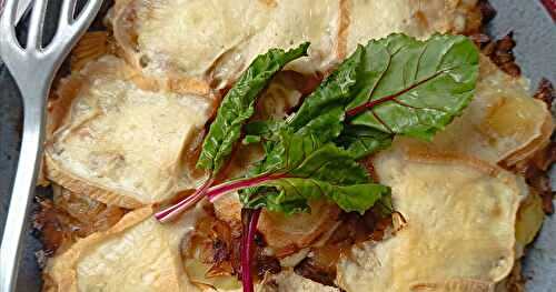 Gratin de pommes de terre au maroilles