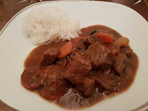 Boeuf braisé aux épices parfumées