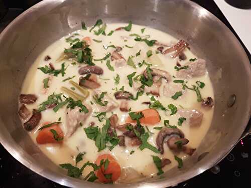 Ma blanquette de veau