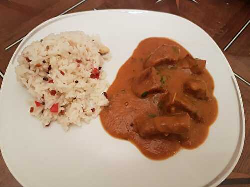 Sauté de veau aux parfums de Pondichéry