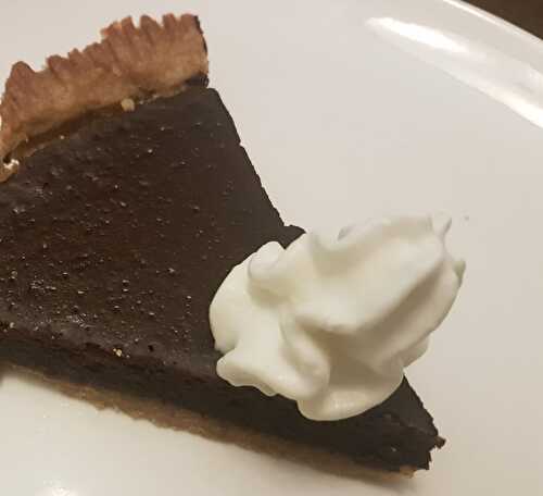 Tarte au chocolat