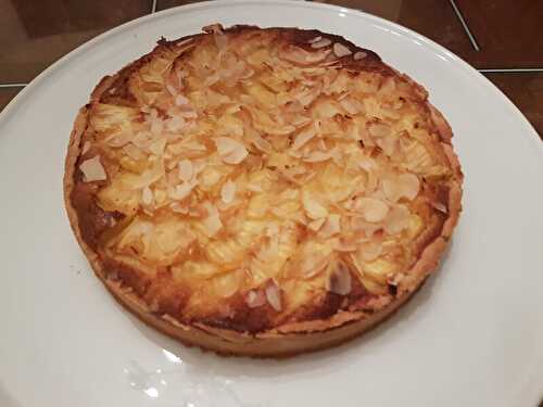 Tarte créole à l'ananas et noix de coco