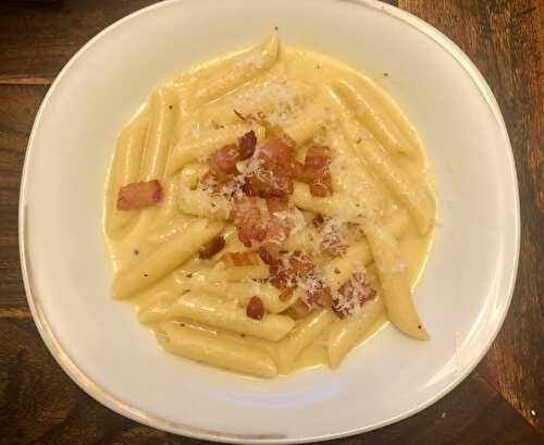 Penne alla carbonara