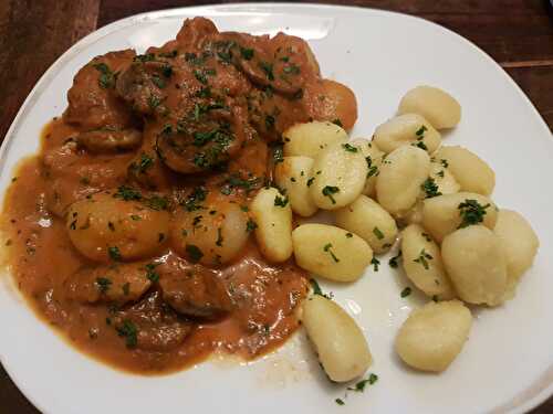 Sauté de veau à la Marengo