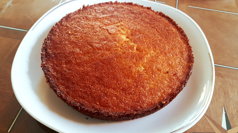 Gâteau au citron et aux amandes