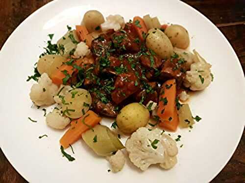 Mijotée de boeuf aux légumes