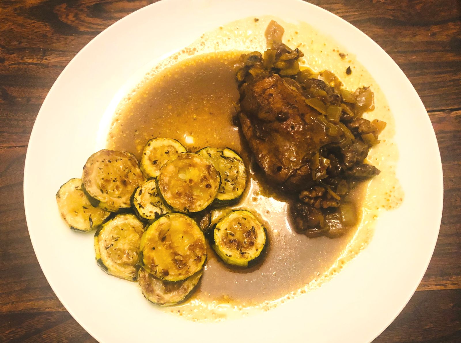Poulet aux noix et à la grenade