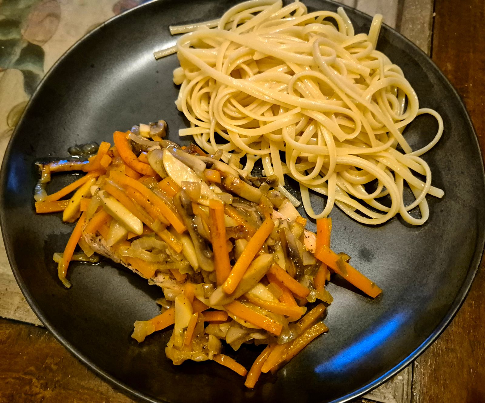 Saumon à l'unilatérale