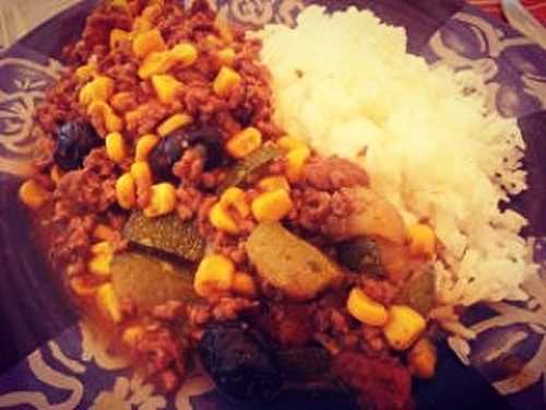 Chili con carné au maïs 