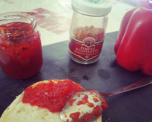 Confiture de poivron rouge au piment d’espelette