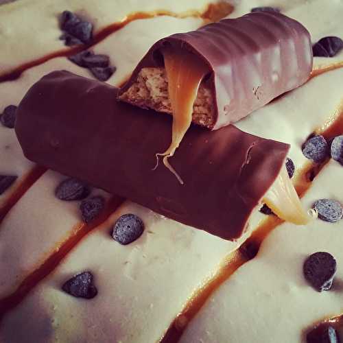 Glace aux twix sans sorbetière