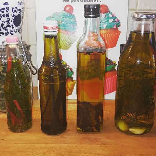 Huile d’olive aromatisée
