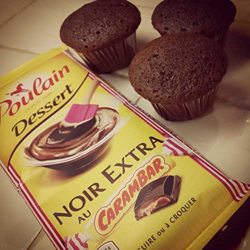 Mad’muffin au chocolat/carambar