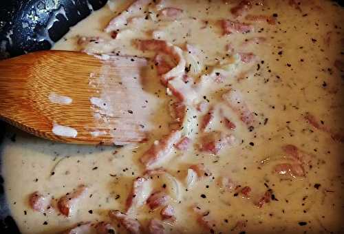 Sauce pour pâte à la carbonara