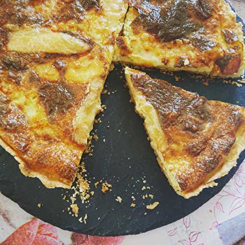 Tarte au Rouy à l’origan et curry