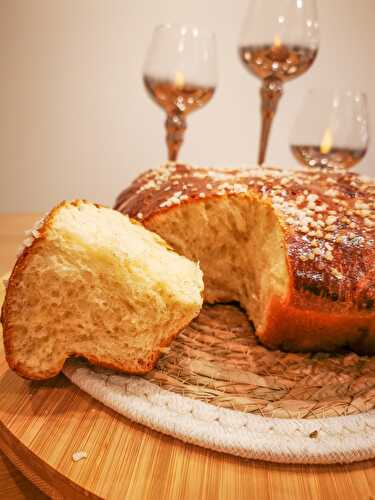 Brioche à la vanille et fève tonka