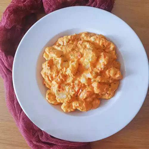 Gnocchis à la sauce tomate crémeuse