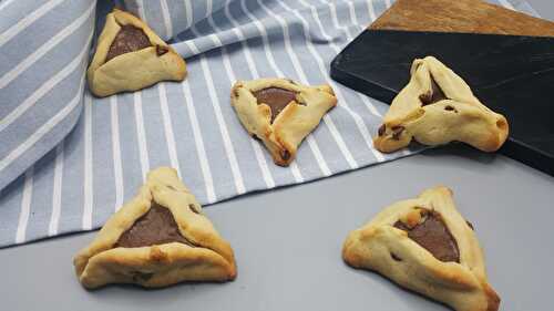 Biscuits oreilles au chocolat